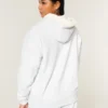 Omkeerbare fleece hoodie met rits en voering van imitatiebont Omkeerbare fleece hoodie met rits en voering van imitatiebont