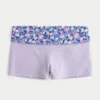 Omkeerbare gebreide korte broek Omkeerbare gebreide korte broek