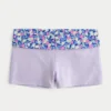 Omkeerbare gebreide korte broek Omkeerbare gebreide korte broek