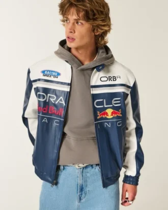 Oracle Red Bull Racing grafisch jasje van imitatieleer