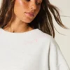 Oversized Class of ’26 Sweatshirt met strik op de rug Oversized Class of ’26 Sweatshirt met strik op de rug