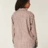 Oversized flanellen shirt