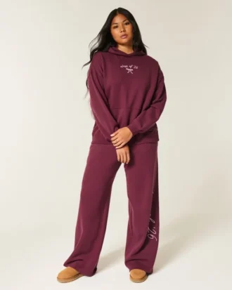 Oversized hoodie met opdruk ‘Class of ’26’