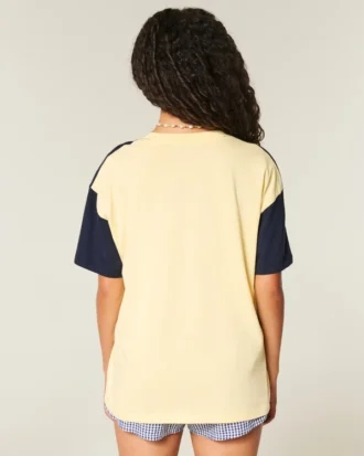 Oversized T-shirt met Braziliaanse print