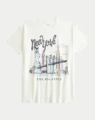 Oversized T-shirt met New York-print