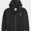 Paris Saint-Germain F.C. Hoodie met grafische print en ritssluiting Paris Saint-Germain F.C. Hoodie met grafische print en ritssluiting