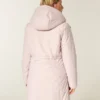 Parka met voering van imitatiebont