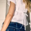 Poplin shirt met korte mouwen Poplin shirt met korte mouwen