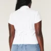 Poplin shirt met korte mouwen Poplin shirt met korte mouwen