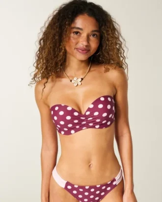 Push-up balconette bikinitop