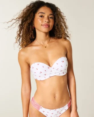 Push-up balconette bikinitop