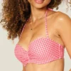 Push-up balconette bikinitop