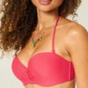 Push-up balconette bikinitop