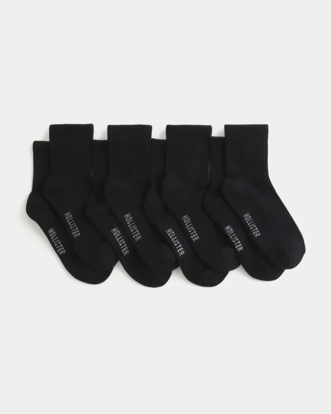 Quarter Crew Sokken 4-pack