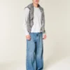 Relaxed katoenen T-shirt met lange mouwen Relaxed katoenen T-shirt met lange mouwen