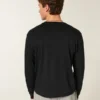 Relaxed katoenen T-shirt met lange mouwen Relaxed katoenen T-shirt met lange mouwen