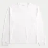 Relaxed katoenen T-shirt met lange mouwen Relaxed katoenen T-shirt met lange mouwen