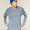 Relaxed Long-Sleeve Thermal Crew T-Shirt Relaxed Long-Sleeve Thermal Crew T-Shirt
