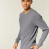 Relaxed Long-Sleeve Thermal Crew T-Shirt Relaxed Long-Sleeve Thermal Crew T-Shirt