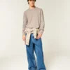 Relaxed Long-Sleeve Thermal Crew T-Shirt Relaxed Long-Sleeve Thermal Crew T-Shirt