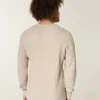 Relaxed Long-Sleeve Thermal Crew T-Shirt Relaxed Long-Sleeve Thermal Crew T-Shirt