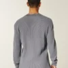 Relaxed Long-Sleeve Thermal Crew T-Shirt Relaxed Long-Sleeve Thermal Crew T-Shirt