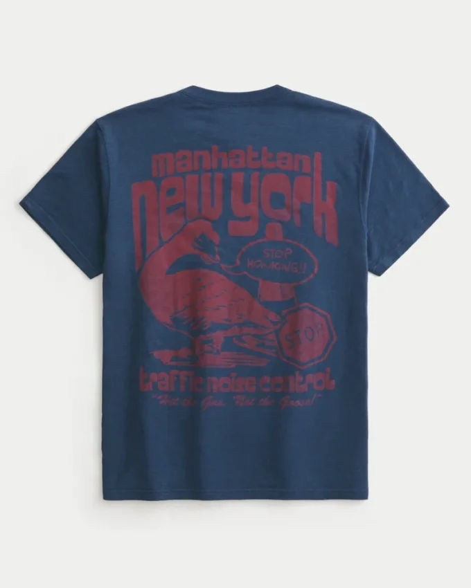 Relaxed Manhattan Noise Control Graphic Tee Relaxed Manhattan Noise Control Graphic Tee
