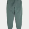 Relaxed Rib Fleece Joggingbroek