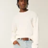 Relaxed Thermal shirt met lange mouwen en ronde hals Relaxed Thermal shirt met lange mouwen en ronde hals