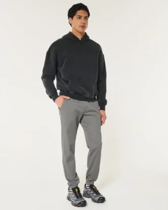 Relaxed Twill Joggingbroek