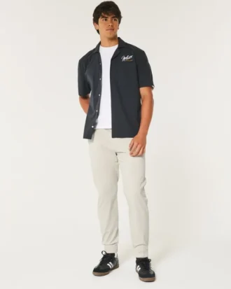 Relaxed Twill Joggingbroek