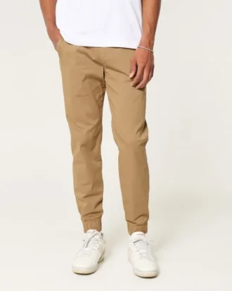 Relaxed Twill Joggingbroek