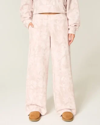 Roze camouflage baggy joggingbroek