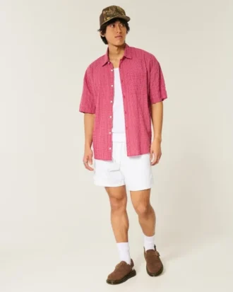 Seersucker-short
