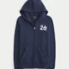 Senior ’26 Graphic Hoodie met ritssluiting Senior ’26 Graphic Hoodie met ritssluiting