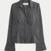 Shirt met klokmouwen Shirt met klokmouwen