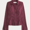 Shirt met klokmouwen Shirt met klokmouwen