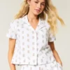 Slaapshirt met korte mouwen en afstudeerbeer Slaapshirt met korte mouwen en afstudeerbeer