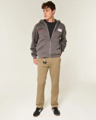 Slim Straight Chino Broek