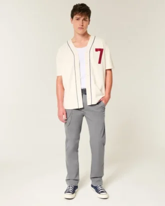 Slim Straight Chino Broek