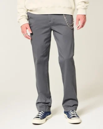Slim Straight Chino Broek