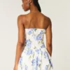 Strapless Bubble Mini Dress Strapless Bubble Mini Dress