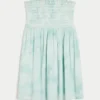 Strapless mini-jurk met ruches Strapless mini-jurk met ruches