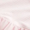 Strapless mini-jurk met verlaagde taille en gebreide stof