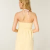 Strapless Terry Mini Dress