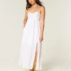 Strapless Twist Bust Maxi Jurk Strapless Twist Bust Maxi Jurk