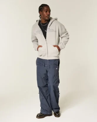 Super baggy nylon broek