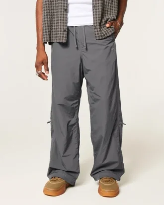 Super baggy nylon broek