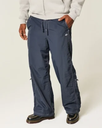 Super baggy nylon broek
