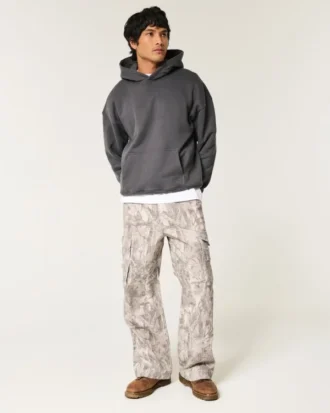 Superbaggy camouflage cargobroek